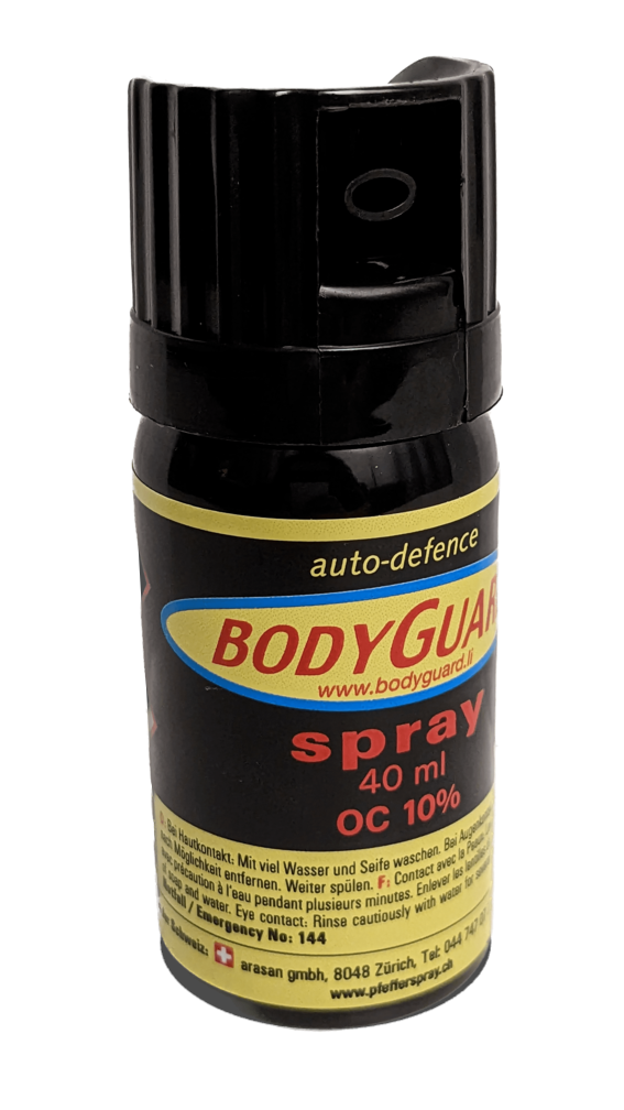 Produktbild: Bodyguard - Pfefferspray - 40ml - Breitstrahl