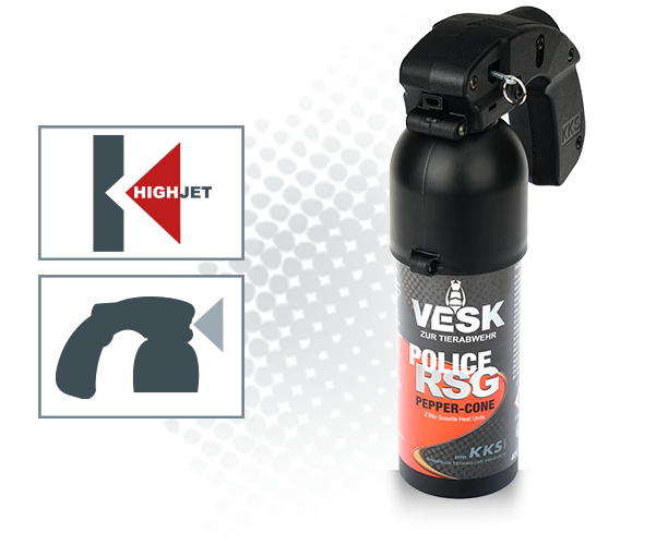 VESK - RSG Police - 400ml - Breitstrahl