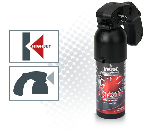 VESK - Grizzly - 400ml - Breitstrahl